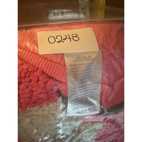 SECRET TREASURES Pink Sleep Shirt With Socks Sz 2x Mondays Fuzzy Comfort Soft - Picture 7 of 8